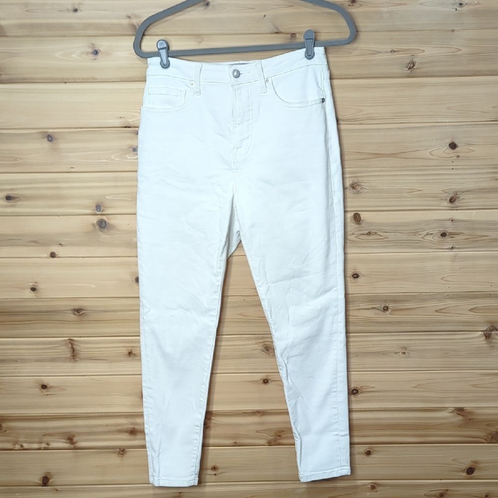 Everlane Jeans Womens 28 White  Curvy High Rise‎ Skinny Jeans